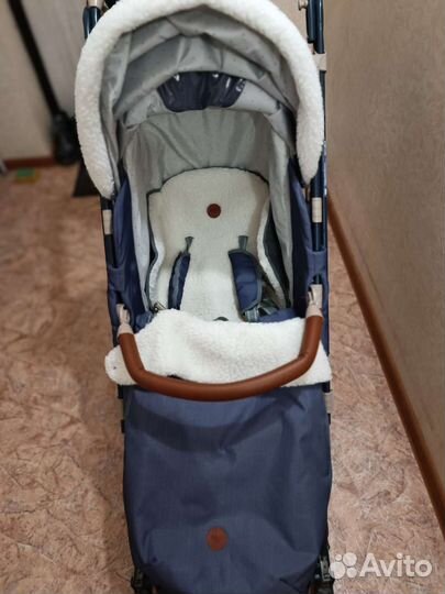 Детские санки коляска с колесами