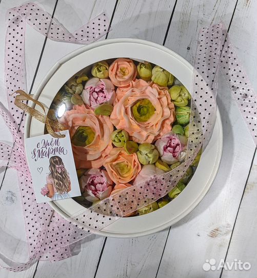 Зефирные цветы