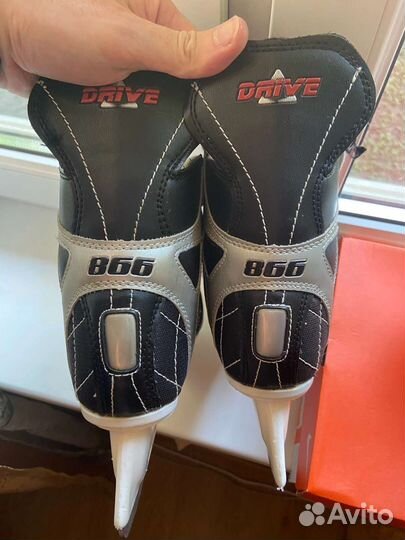 Коньки Drive 866 хоккейные, 38 размер