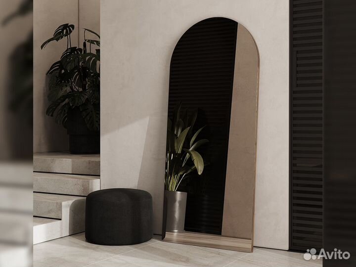 Арочное зеркало 1800*800мм. Цена до двери по РФ