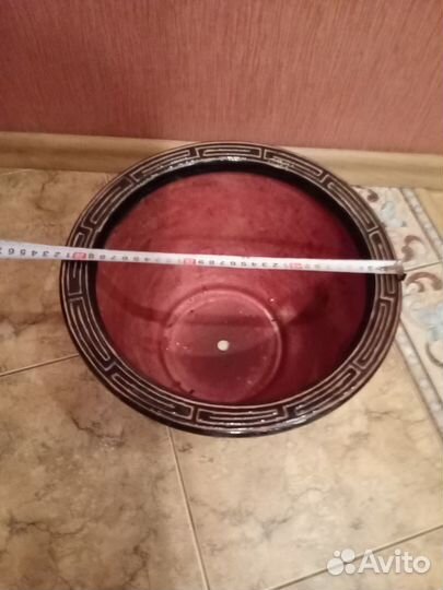 Горшок для цветов керамика большой