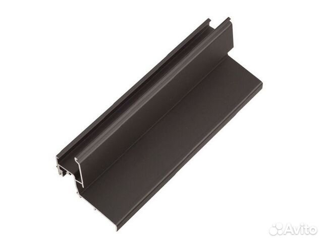 Профиль водоотводный N22/34 алюминий темная бронза