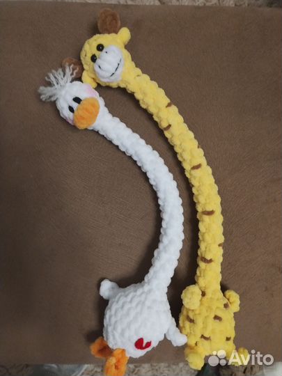 Вязаные игрушки ручной работы