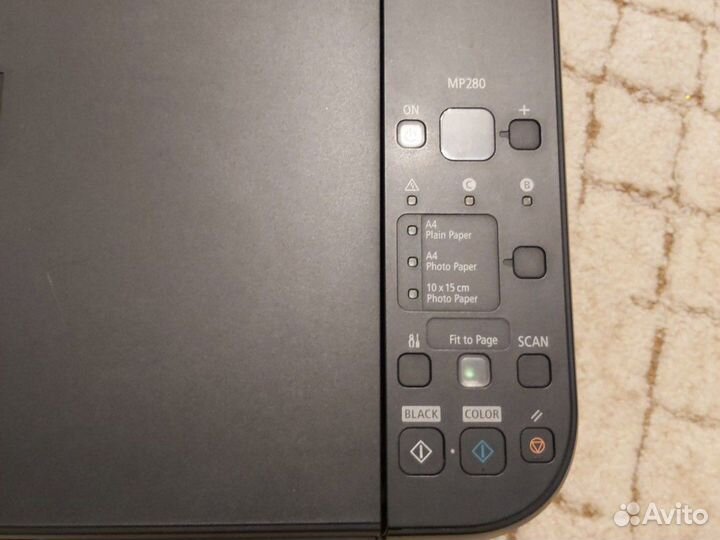 Мфу, струйный, цветной. Canon pixma MP280