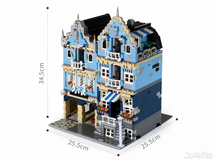 Mould King Торговая улица 16020 (Аналог Lego)