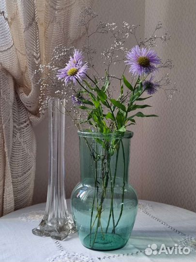 Крынка стекло СССР ваза берц