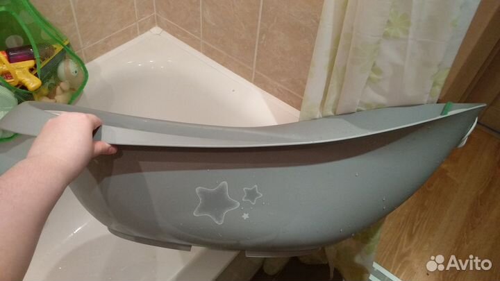 Детская ванночка для купания с горкой