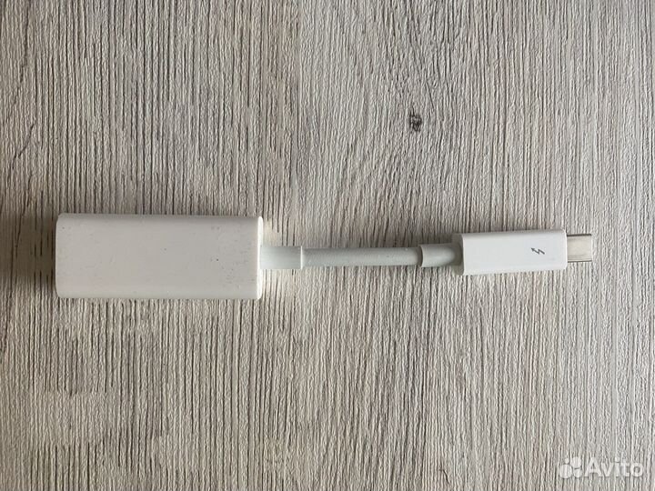 Адаптер Apple thunderbolt - ethernet (сетевой)
