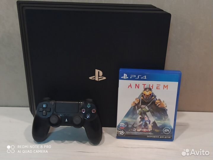 Sony Ps4 Pro 7108B + Anthem, Trade-In