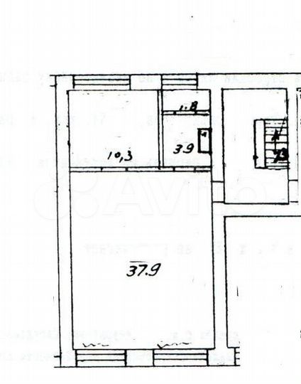Свободного назначения, 37.9 м² рядом с метро