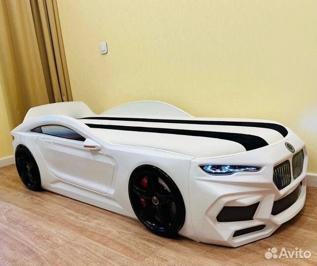 Кровать машина новая 3D