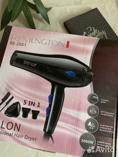 Фен для волос с насадками