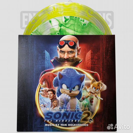 Виниловая пластинка Sonic the Hedgehog 2