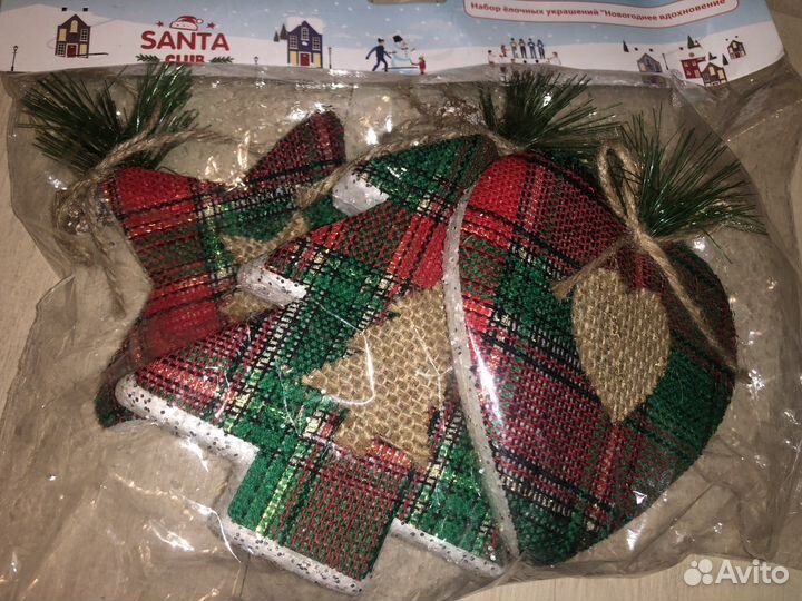 Новые елочные украшения