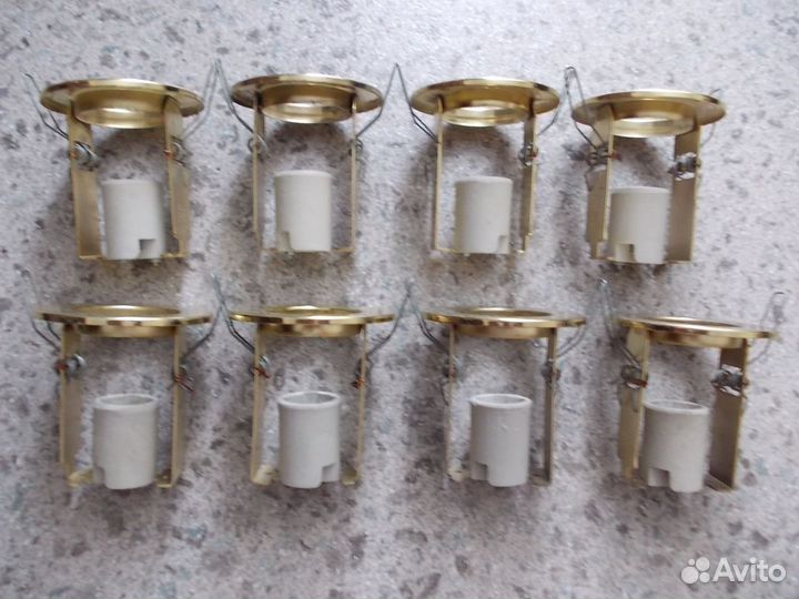 Точечные встраиваемые светильники