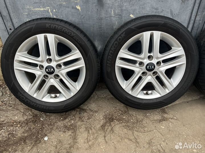Летние колеса r16 5/114,3 205/55 Kia Оригинал