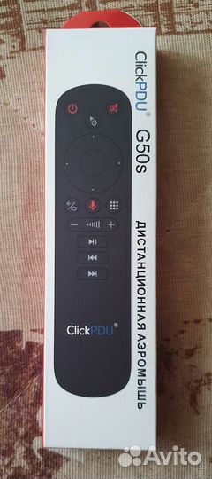 G50S Пульт аэромышь голосовой поиск 2,4GHz