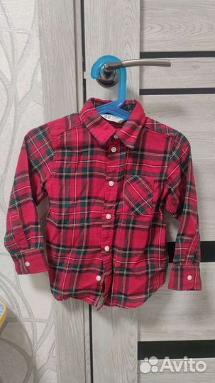 Рубашка HM на мальчика 98р
