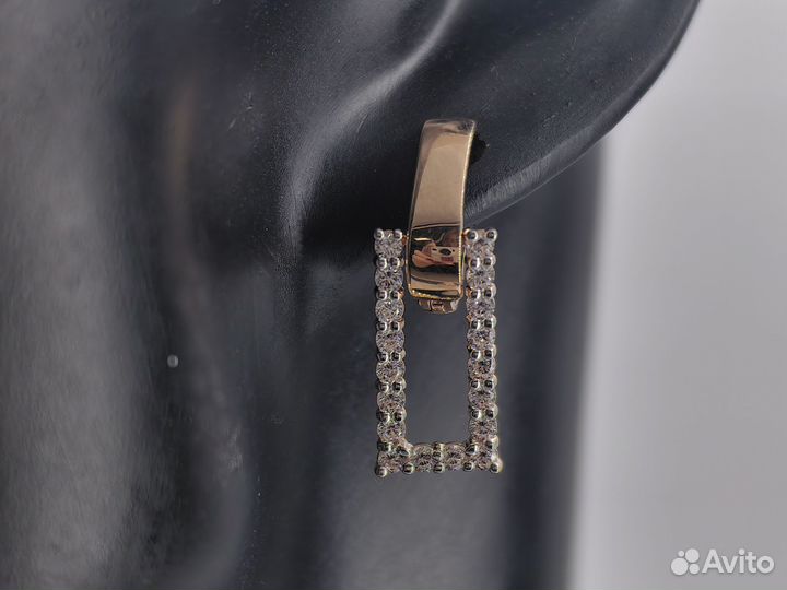 Золотые серьги