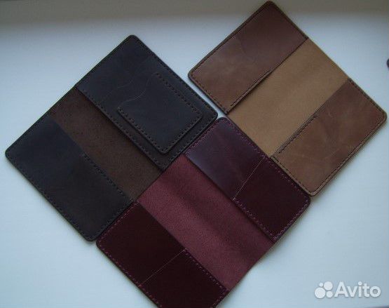 Обложка на паспорт из натуральной кожи