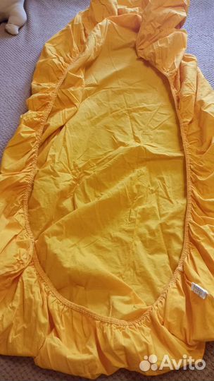 Простынь на резинке 100+200