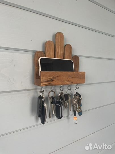 Ключница настенная из дерева