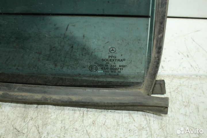 Стекло двери (форточка) mercedes-benz E-class W210 RR/RH