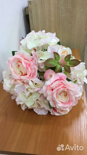 Искусственные цветы для декора свадьбы