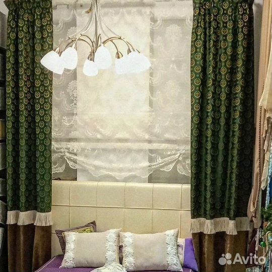 Римская штора, портьеры