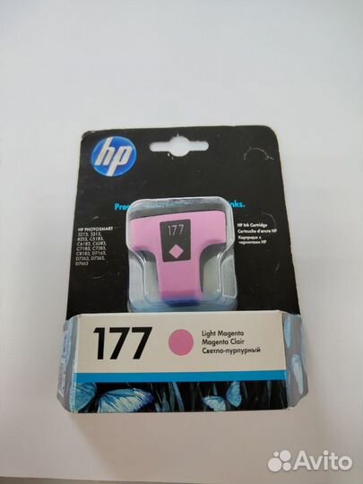 Новые Картриджи HP 177