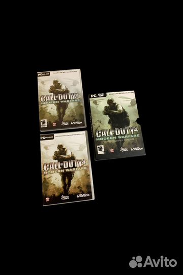 Call of Duty 4: MW коллекционное лицензия Россия