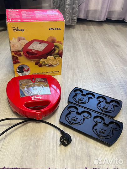 Вафельница и сендвичница Disney Ariete