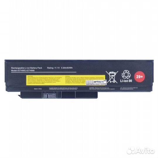 Аккумулятор для Lenovo 42T4865 29+ 11.1V 5600mAh 6