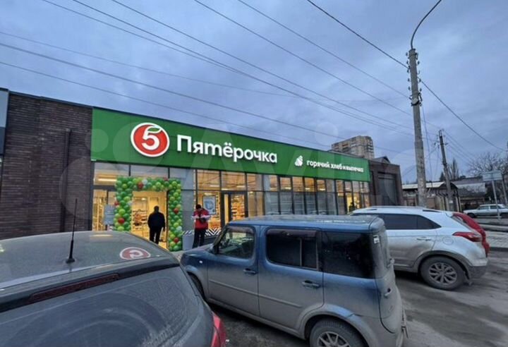 Магазин 35 м² ТЦ с Пятерочкой Сальский фасад