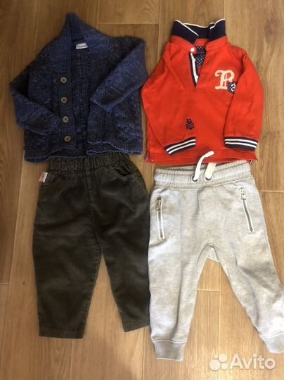 Пакетом одежда для мальчика 12 месяцев
