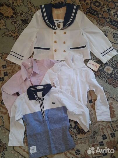 Детские вещи пакетом 104 на мальчика