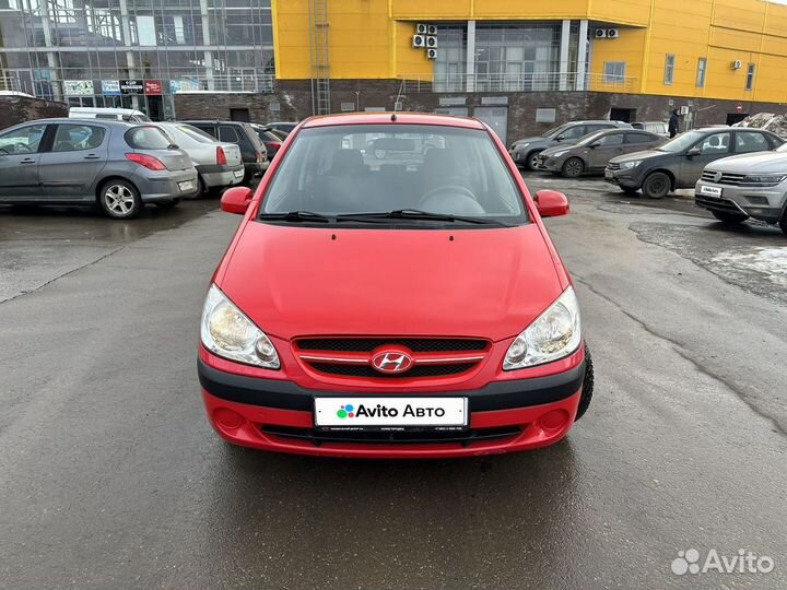 Hyundai Getz 1.4 AT, 2008, 109 500 км