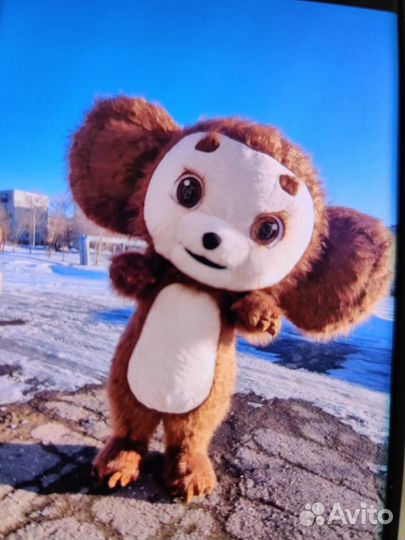 Чебурашка ростовая кукла