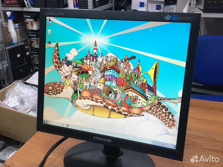 Монитор Samsung 17, много