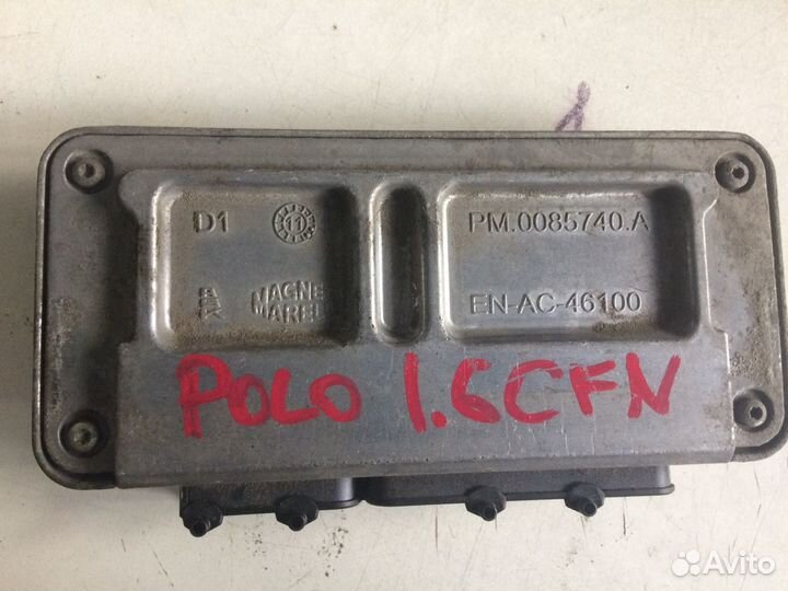 Блок управления двигателем Volkswagen Polo седан с