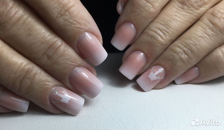 Наращивание ногтей, аппаратный маникюр, педикюр