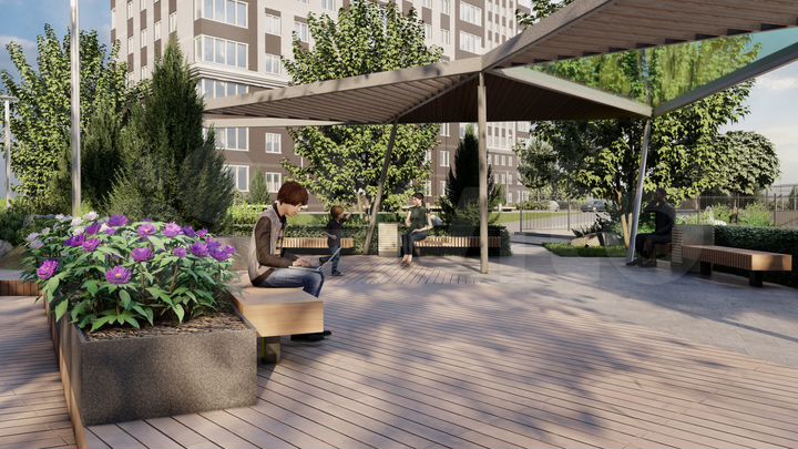 1-к. квартира, 34,3 м², 12/17 эт.