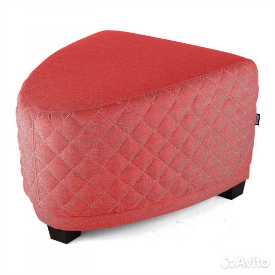 Пуф Tokio, рогожка красный