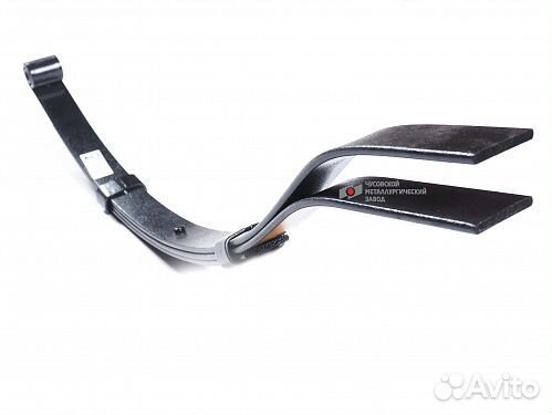 Рессора на прицеп мзса (чмз), 3-х листовая, 45х6х3