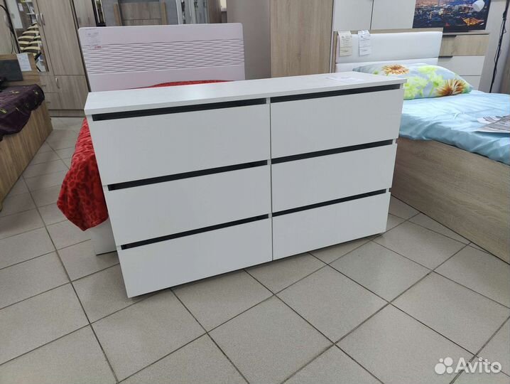 Комод Икея 6 ящиков белый