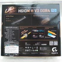 Gigabyte H610M H + i5 12400f new игровой комплект