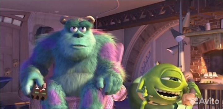 DVD - Корпорация Монстров + В поисках Немо (м/ф)