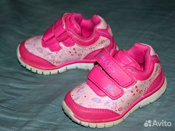 Удобные розовые кроссовки Max & Jessi Р. 20