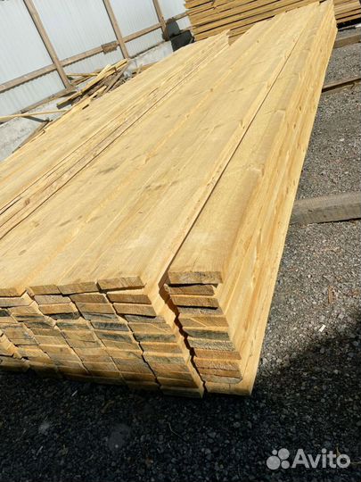 Доска обрезная 50х200х6000мм
