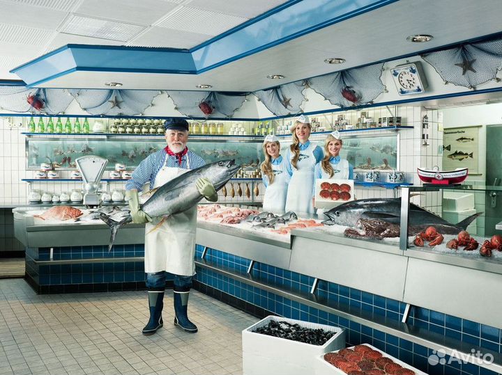 Магазин рыбы и морепродуктов с постоянным доходом